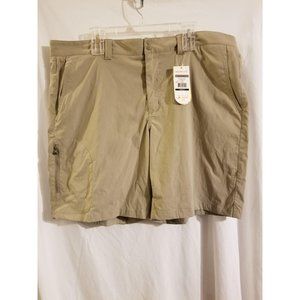 Merrell Meridian Hiking Shorts Tan Cargo Sz 40 NWT